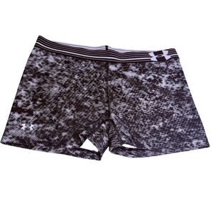 Under Armour Men's Tie Dye Boxer Brief Underwear Black White‎ Large